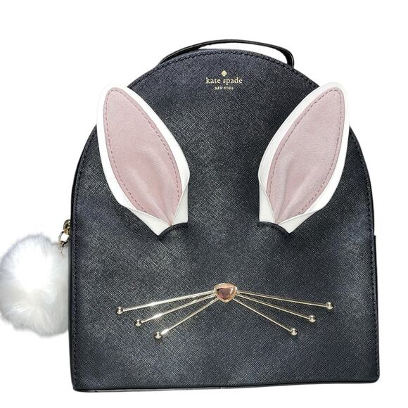 Kate Spade Hop to It Sammi Bunny Rabbit Backpack - Picture 1 of 8